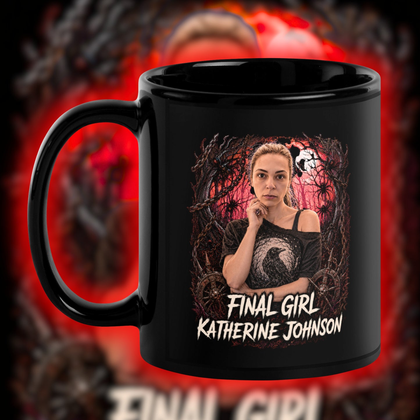 KATHERINE JOHNSON FINAL GIRL "OUTLAST" MUG