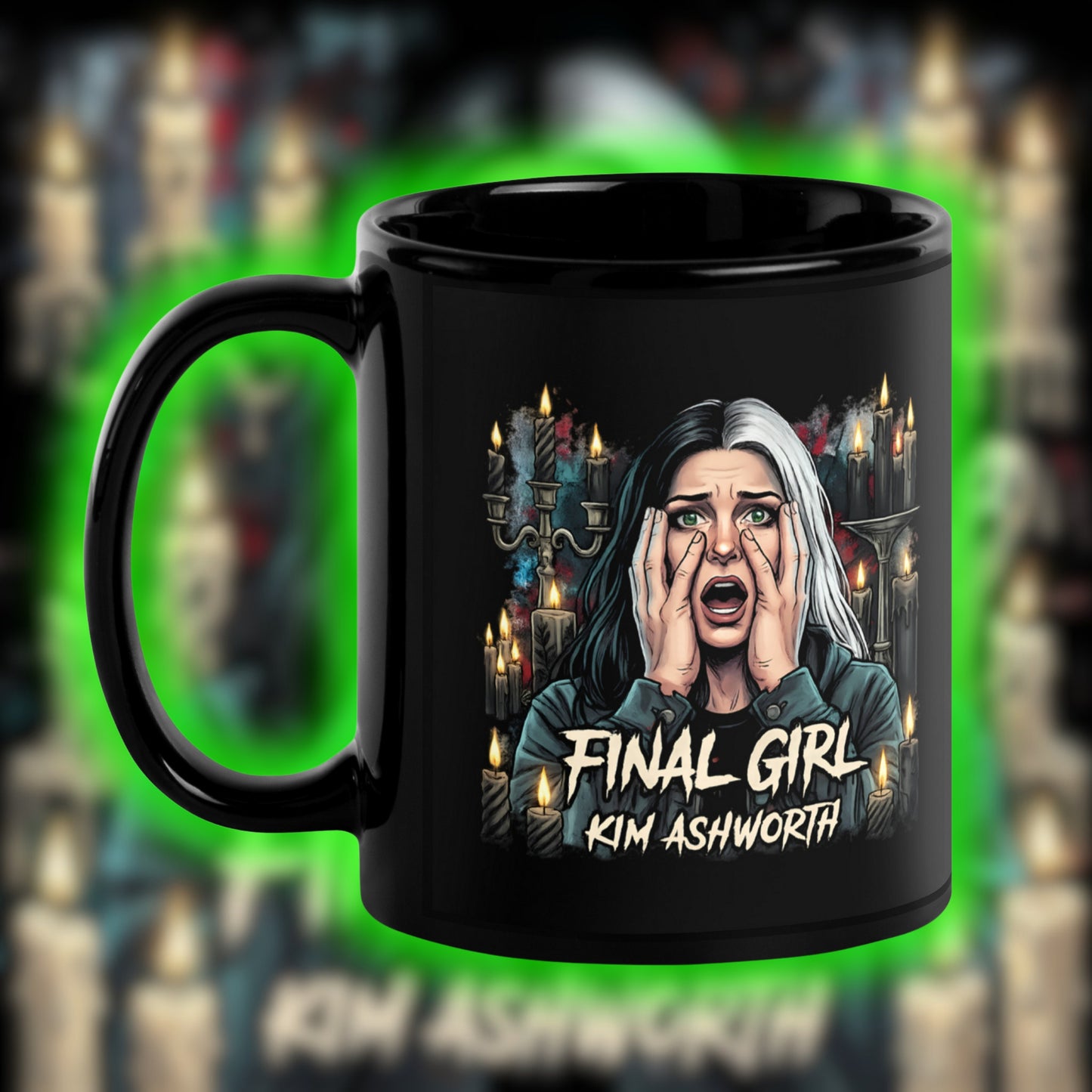 KIM ASHWORTH FINAL GIRL "OUTLAST" MUG