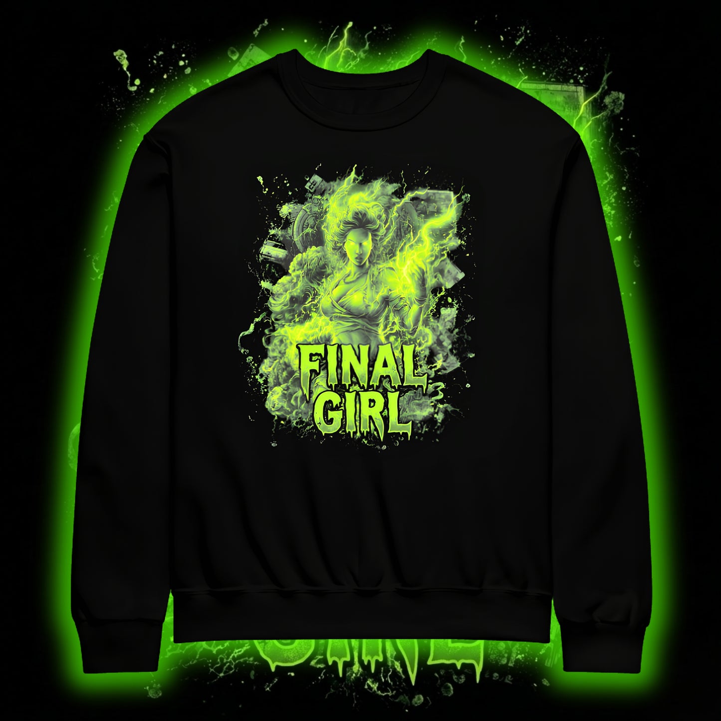 FINAL GIRL ACID SWEATSHIRT