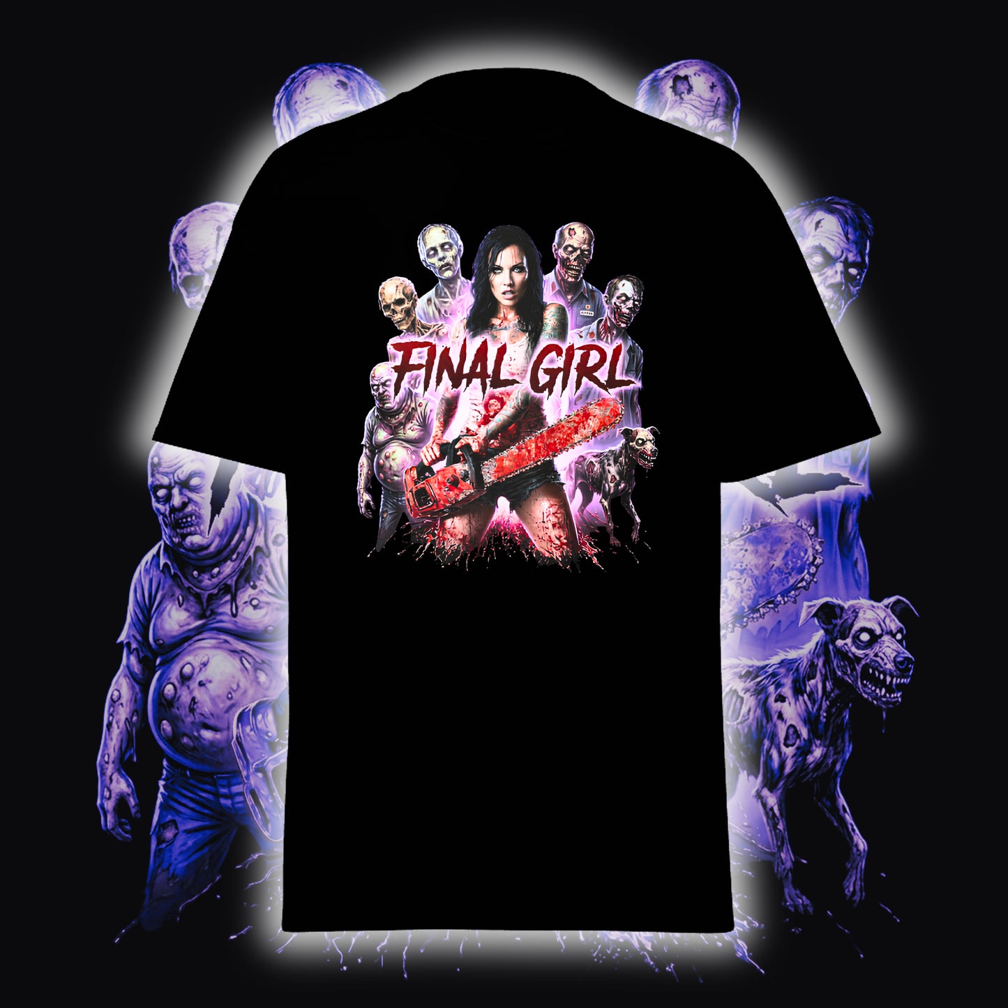 FINAL GIRL LIVES T SHIRT