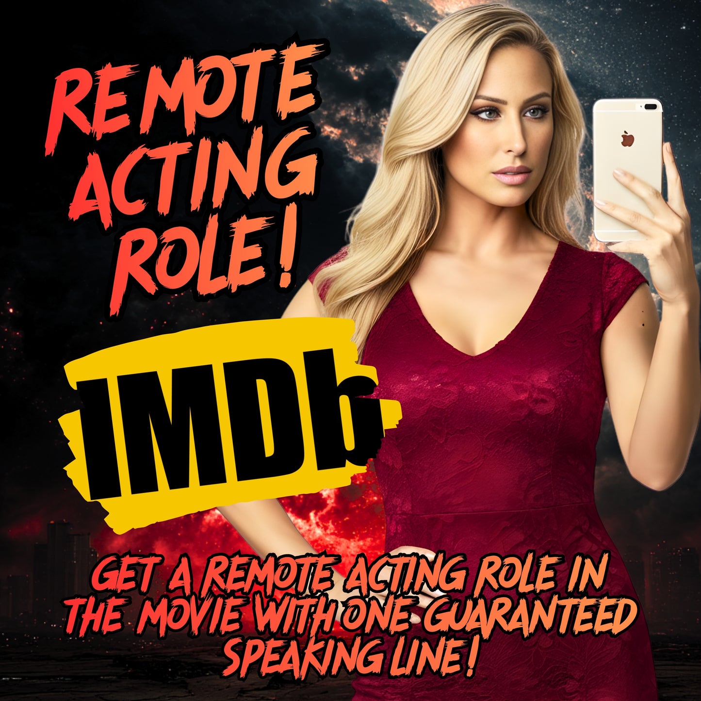 REMOTE ACTING ROLE