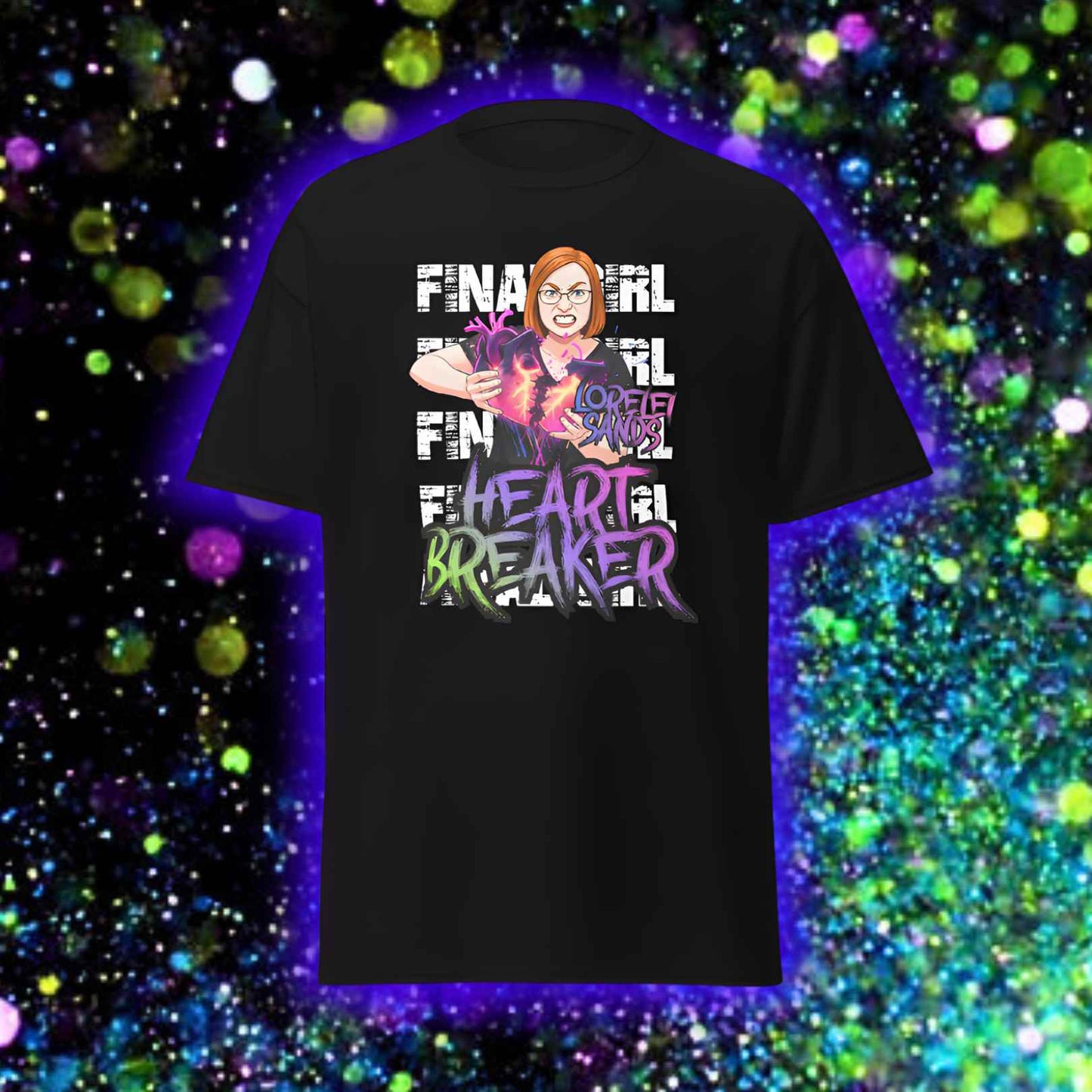 LORELEI SANDS FINAL GIRL "HEARTBREAKER" SHIRT