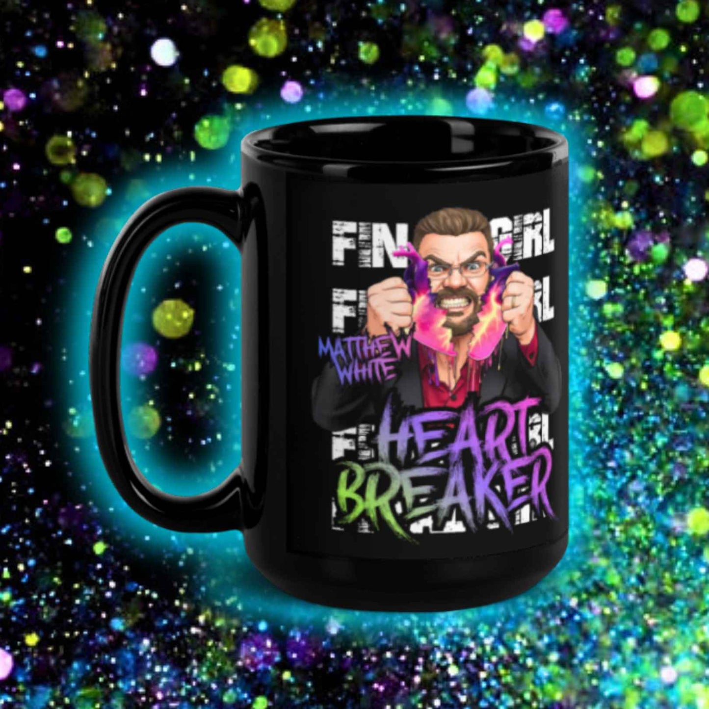 MATTHEW WHITE FINAL GIRL "HEARTBREAKER" MUG