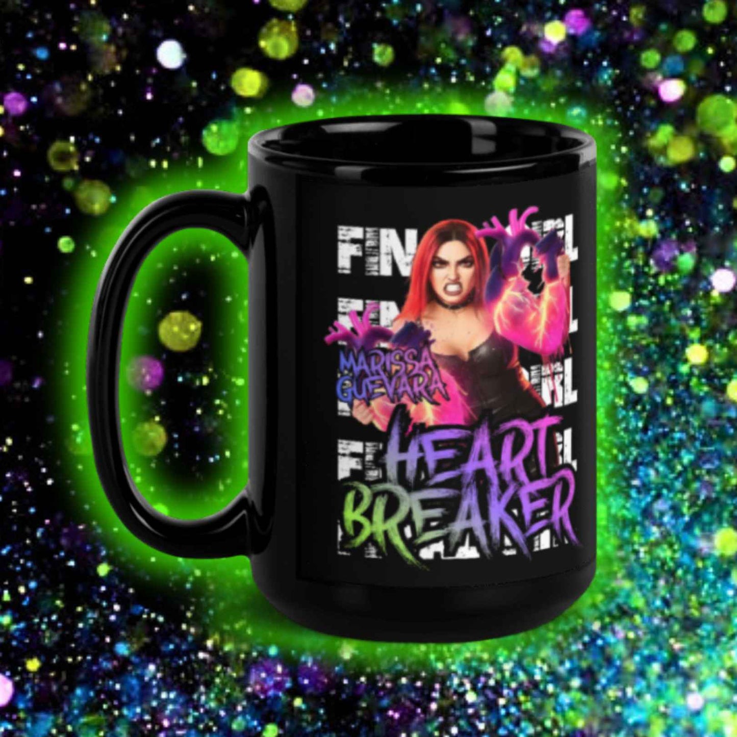 MARISSA GUEVARA FINAL GIRL "HEARTBREAKER" MUG