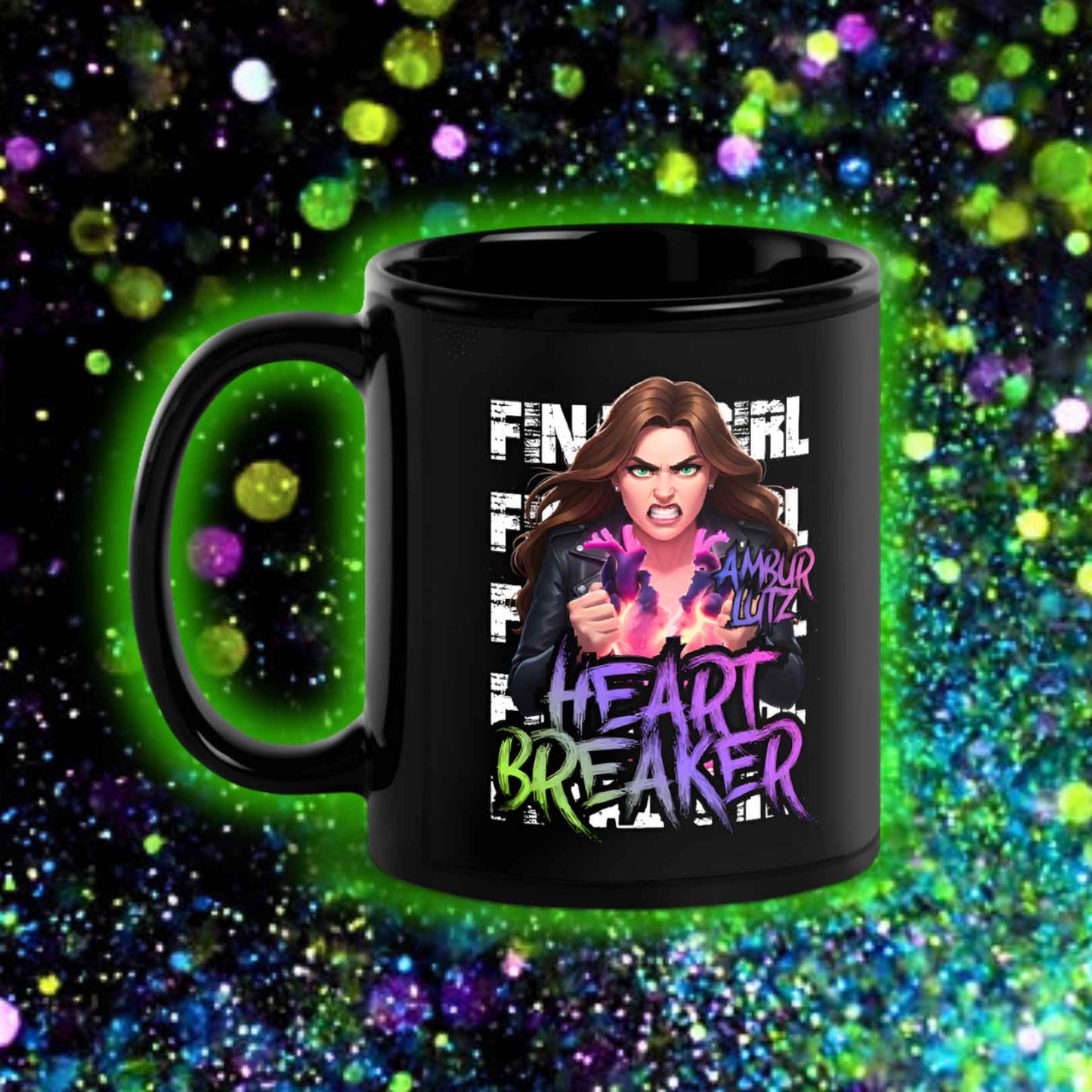 AMBUR LUTZ "HEARTBREAKER" MUG