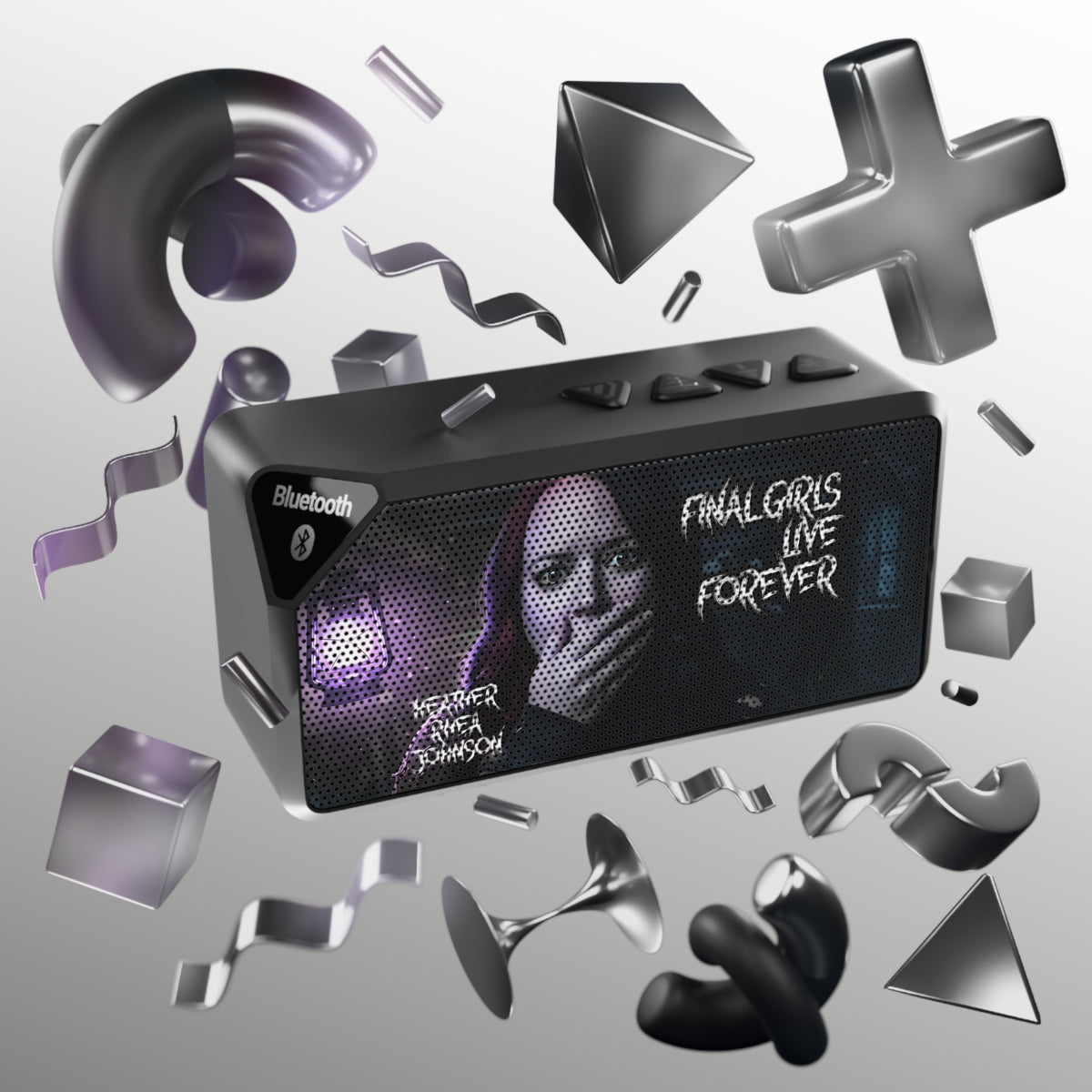 HEATHER RHEA JOHNSON "FINAL GIRLS LIVE FOREVER" BLUETOOTH SPEAKER