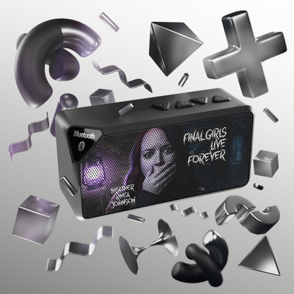 HEATHER RHEA JOHNSON "FINAL GIRLS LIVE FOREVER" BLUETOOTH SPEAKER