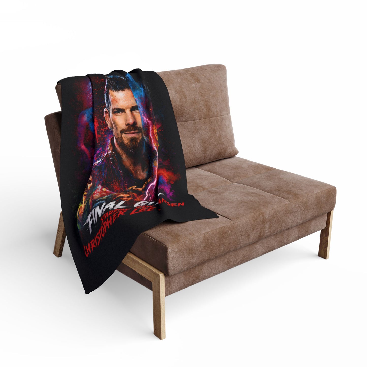 CHRISTOPHER LEE JANSEN FINAL GIRL "ICON" BLANKET