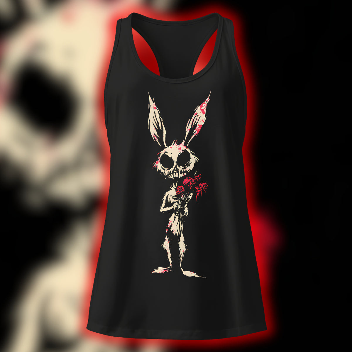 WOMEN'S FITTED "DEAD RABBIT" TANK TOP