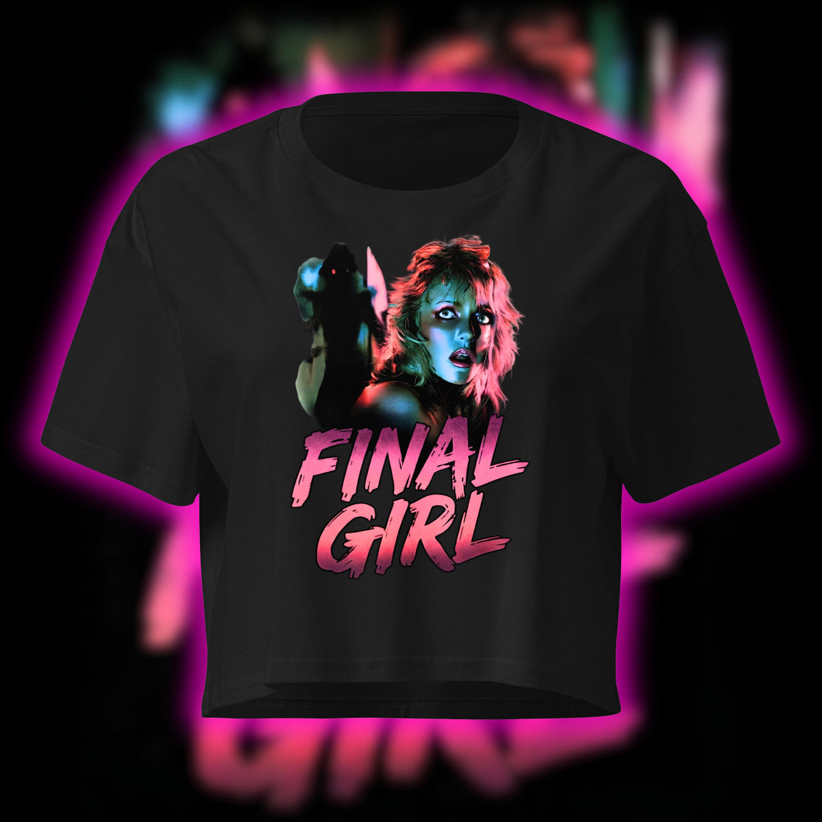 "NIGHT SHIFT" CROP TOP