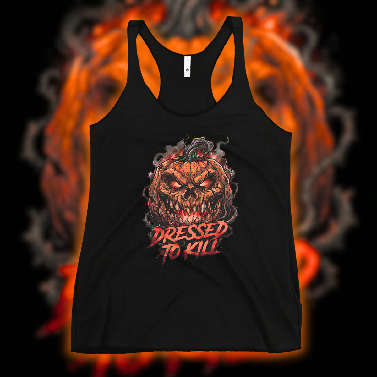 "DRESSED TO KILL" WOMEN'S RACERBACK TANK