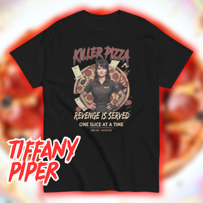 TIFFANY PIPER "KILLER PIZZA" FINAL GIRL SHIRT