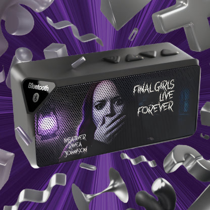 HEATHER RHEA JOHNSON "FINAL GIRLS LIVE FOREVER" BLUETOOTH SPEAKER