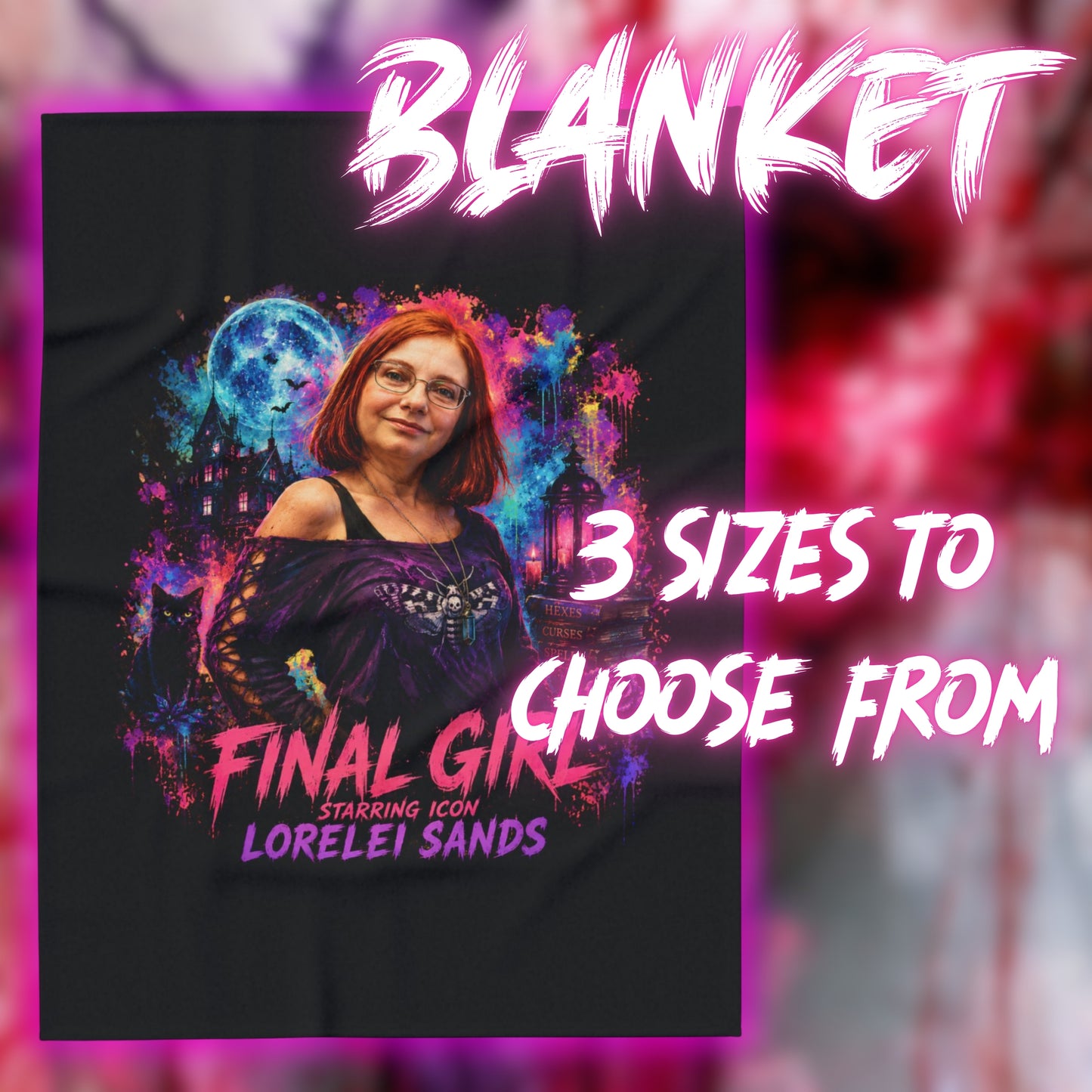 LORELEI SANDS FINAL GIRL "ICON" BLANKET