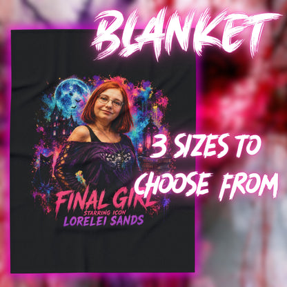 LORELEI SANDS FINAL GIRL "ICON" BLANKET