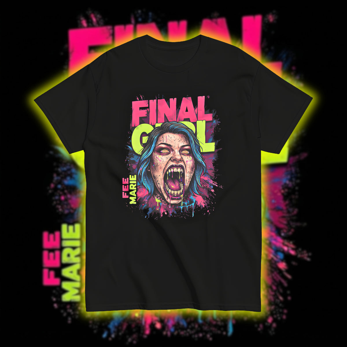 FEE MARIE FINAL GIRL TOXIC POP SHIRT