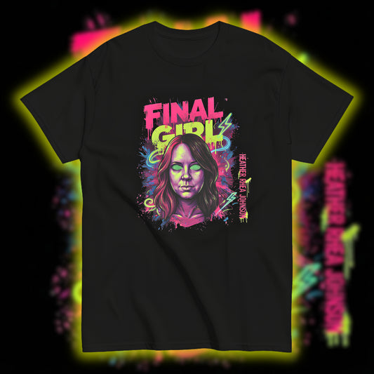 HEATHER RHEA JOHNSON FINAL GIRL TOXIC POP SHIRT