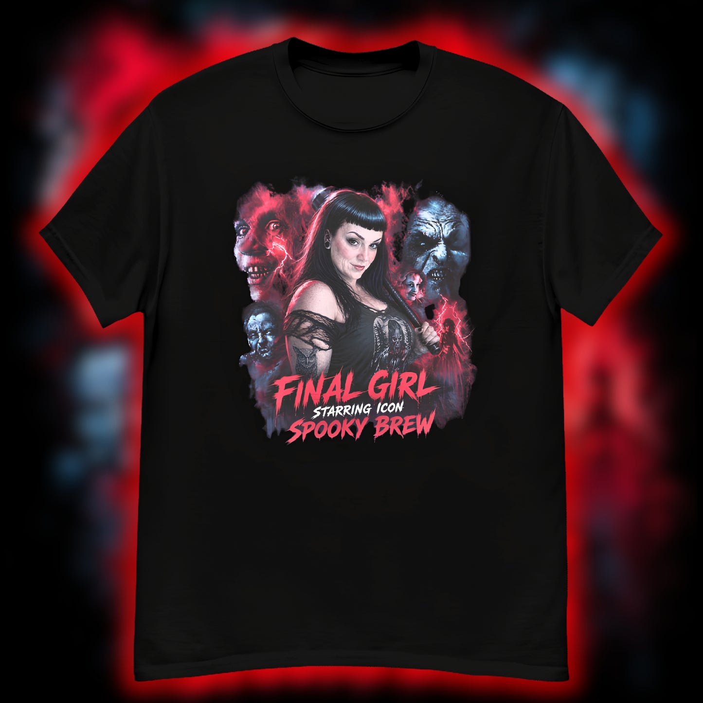 SPOOKY BREW FINAL GIRL "ICON" SHIRT