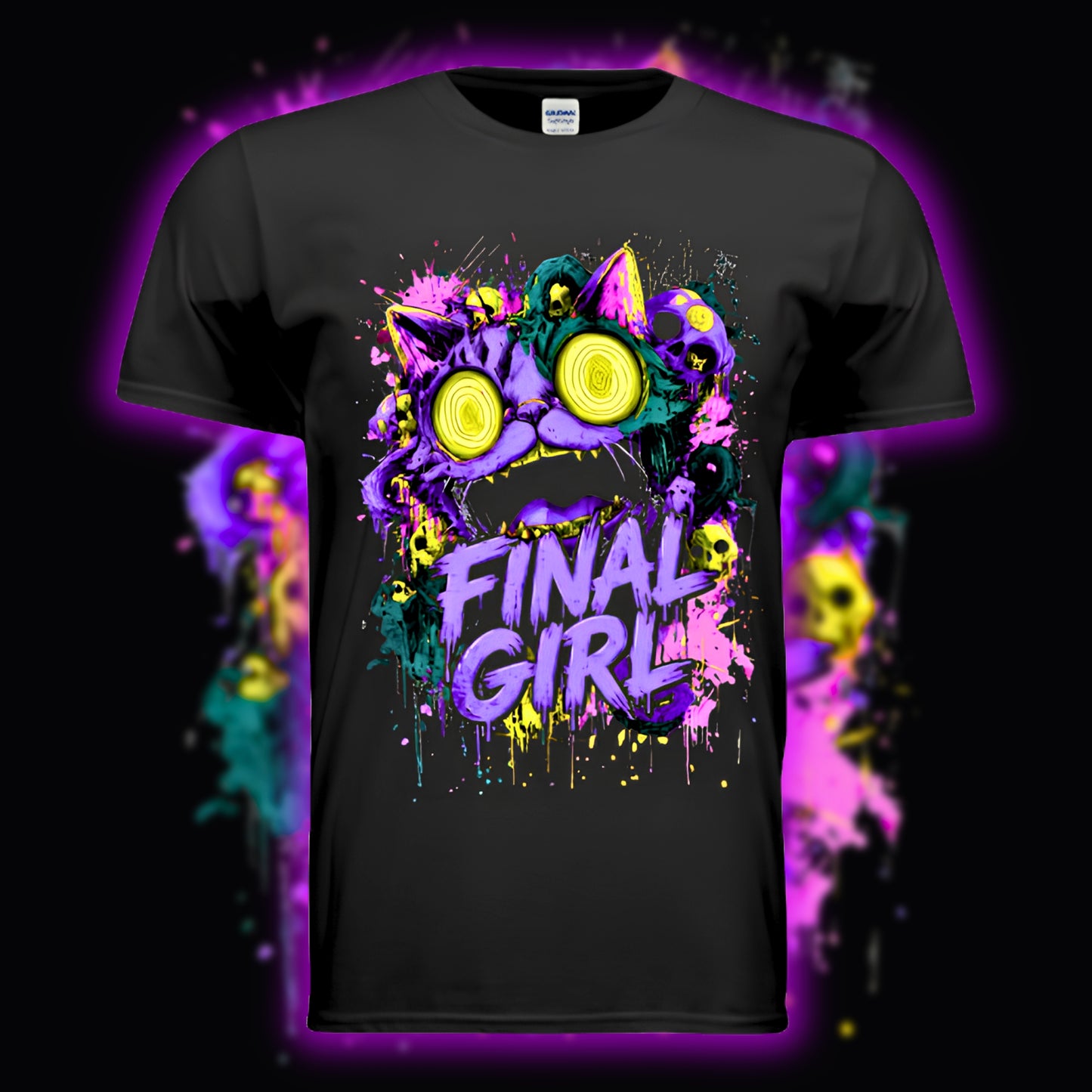FINAL GIRL "CORE" CAT SHIRT