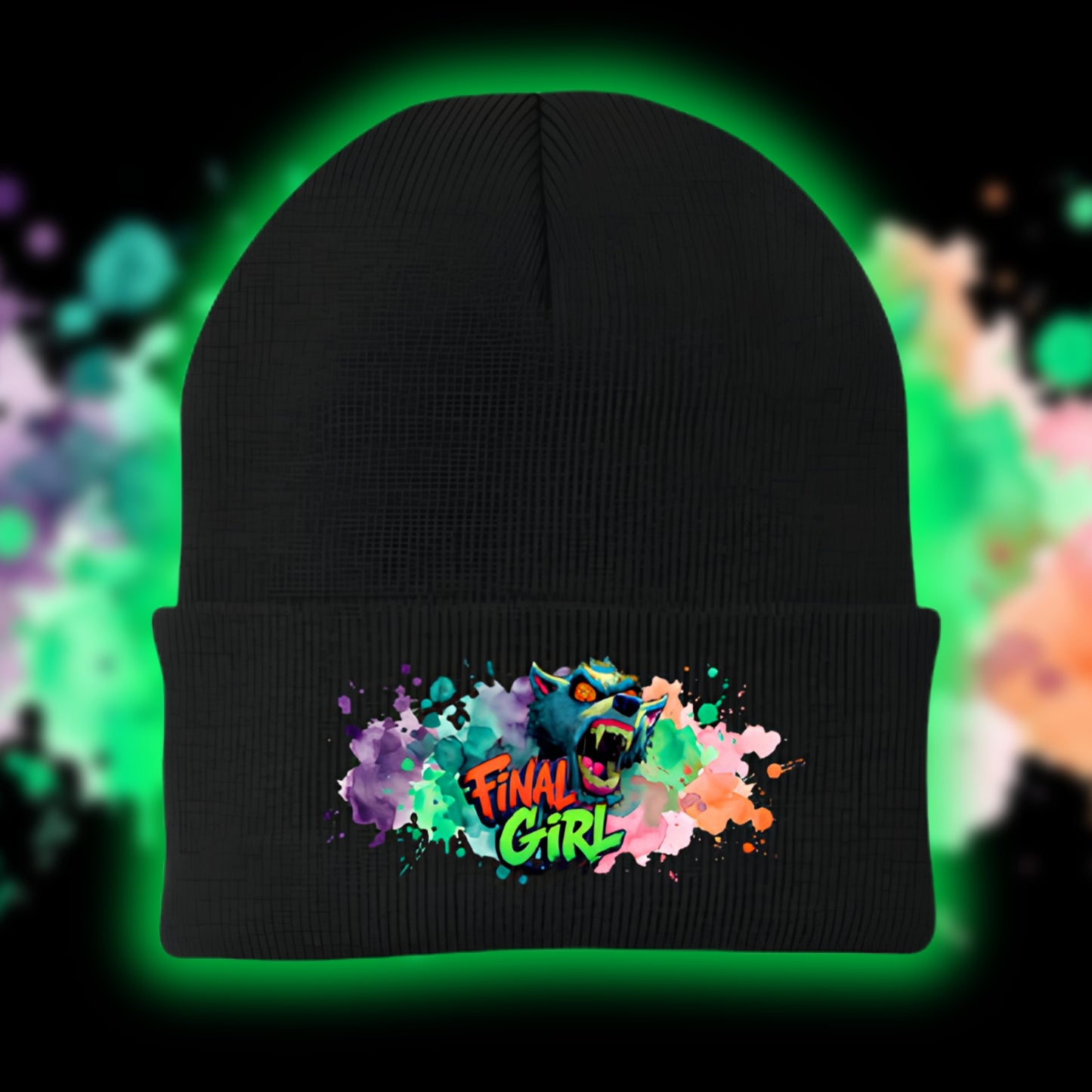 FINAL GIRL "CORE" WOLF BEANIE