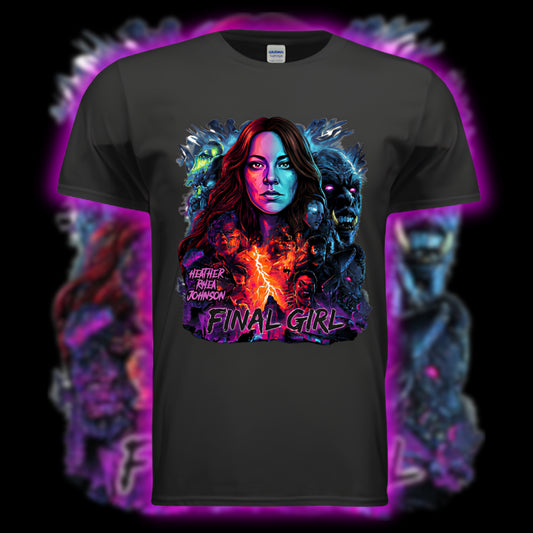 FINAL GIRL "REBORN" HEATHER RHEA JOHNSON SHIRT
