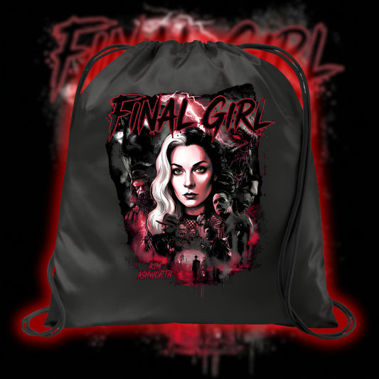 FINAL GIRL KIM ASHWORTH REBORN DRAWSTRING BAG