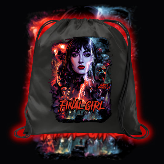 FINAL GIRL "REBORN" HALEY HANDSON DRAWSTRING BAG