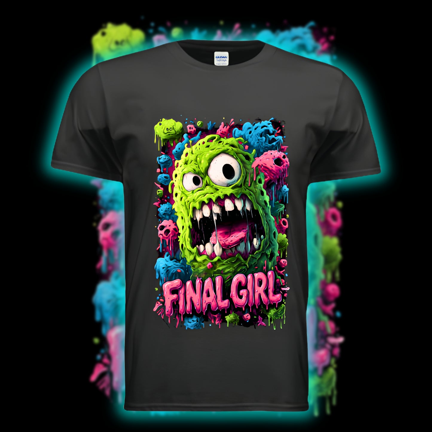 FINAL GIRL "CORE" SLIME SHIRT