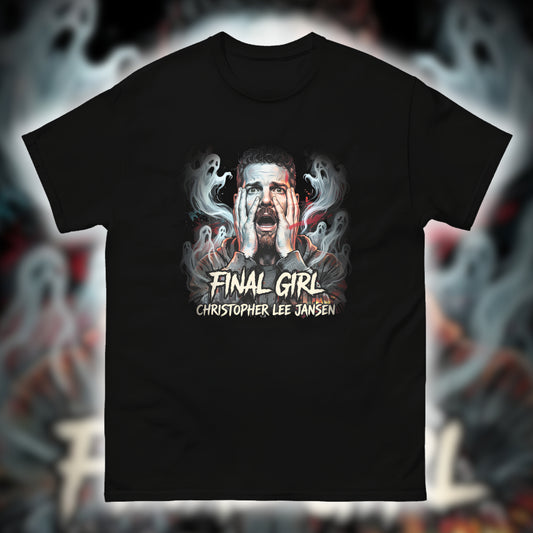 CHRISTOPHER LEE JANSEN FINAL GIRL "OUTLAST" SHIRT