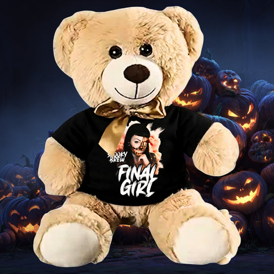 SPOOKY BREW FINAL GIRL GLOW TEDDY BEAR