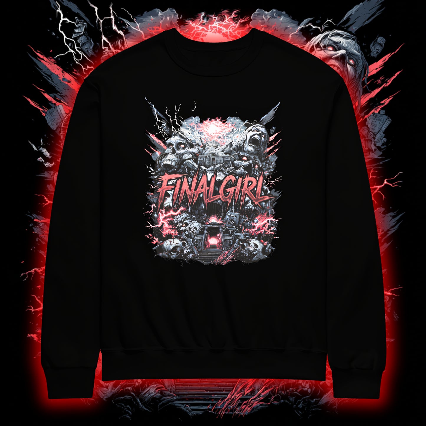 FINAL GIRL "SCREAM WITH ME" SWEATSHIRT