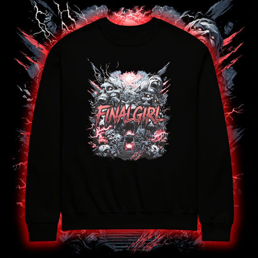 FINAL GIRL "SCREAM WITH ME" SWEATSHIRT