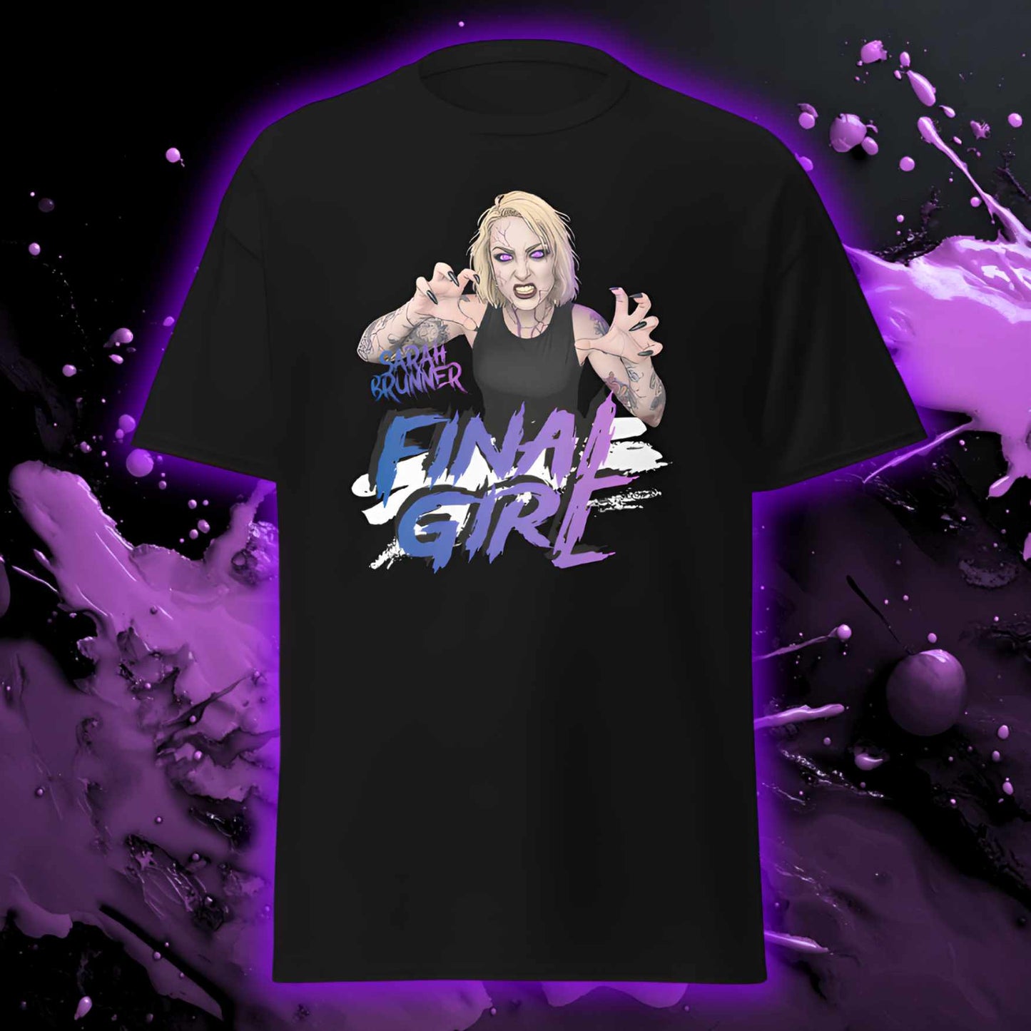 SARAH BRUNNER FINAL GIRL "MONSTER" SHIRT