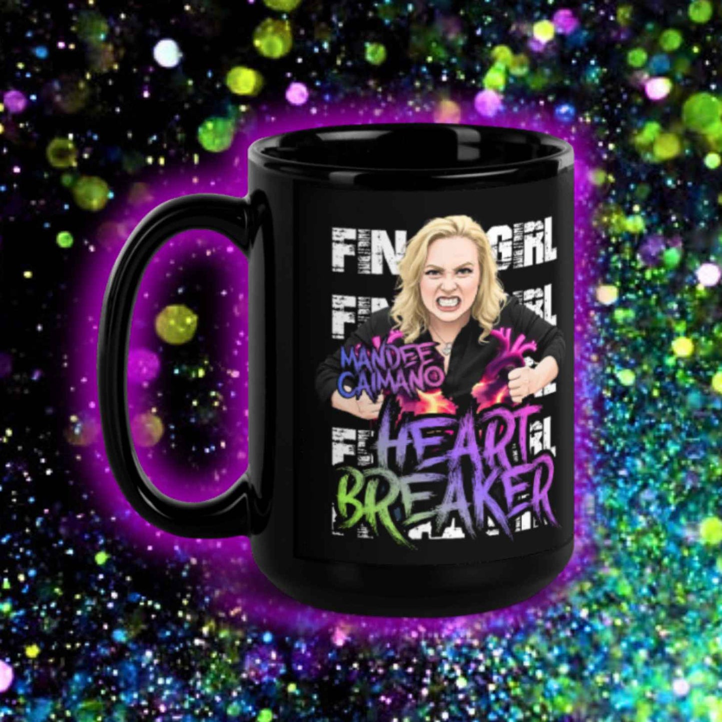 MANDEE CAIMANO FINAL GIRL "HEARTBREAKER" MUG
