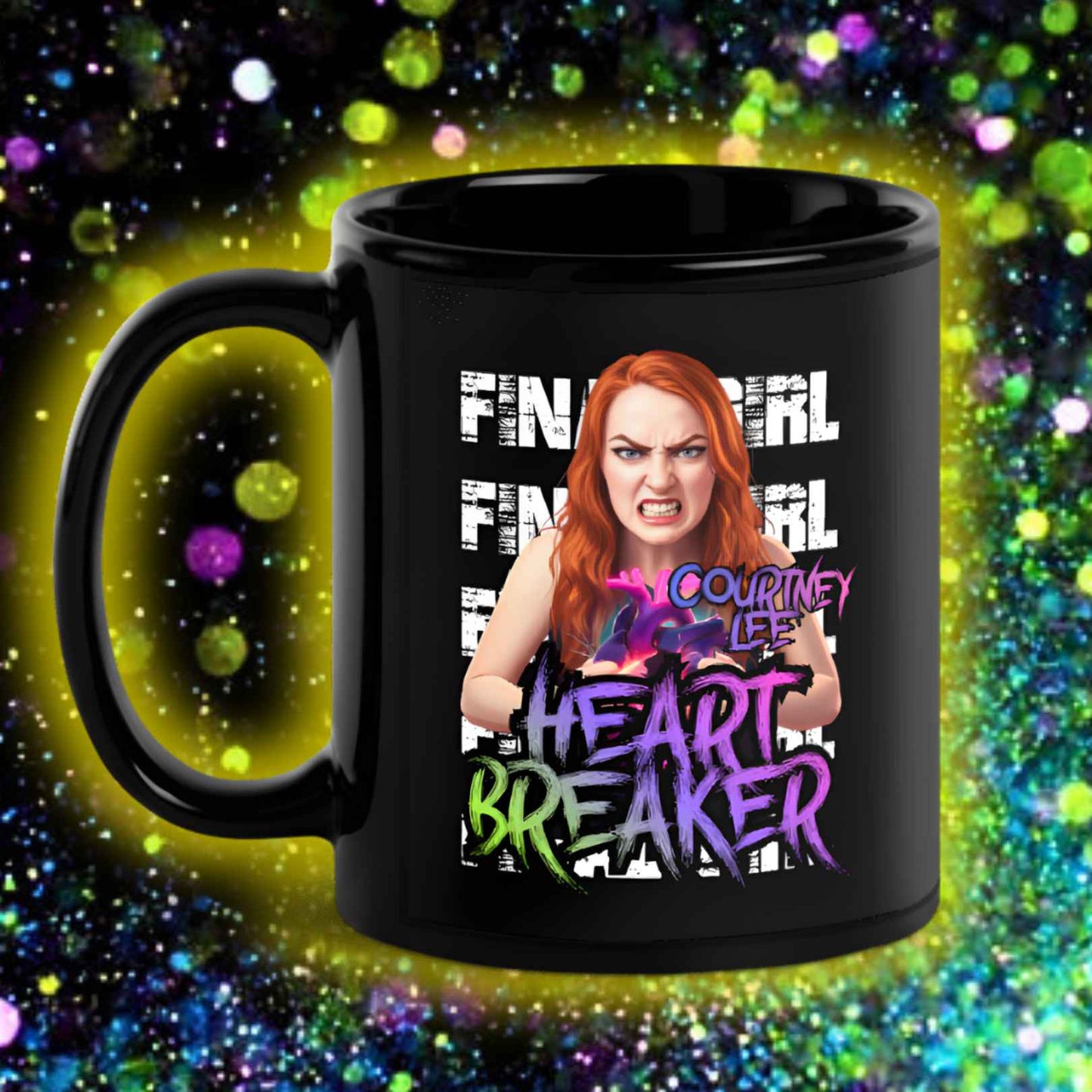 COURTNEY LEE "HEARTBREAKER" MUG