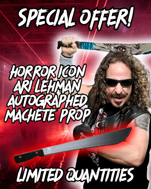 ARI LEHMAN AUTOGRAPHED MACHETE